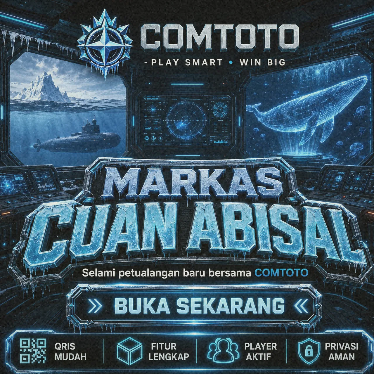 Ilustrasi ragam tema game slot COMTOTO